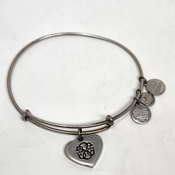 ALEX and ANI Path of Life Silver Tone Bracelet - Picture 1 of 5
